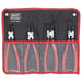 Sealey Premier 4pc 230mm Internal External Circlip Pliers Set Bent Nose Straight Sealey  - Dynamic Drive