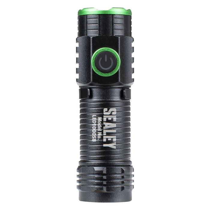 Sealey Super Beam 1000lm Rechargeable SMD LED 10W Pocket Light LED1000SB Sealey - Dynamic Drive