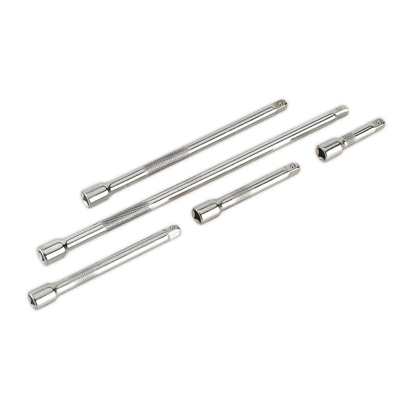 Sealey Extension Bar Set 5pc 1/4"Sq Drive AK6331 Sealey - Dynamic Drive