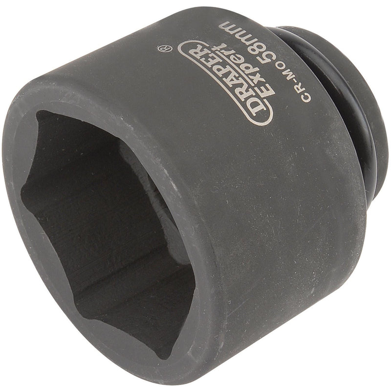 Draper Expert HI-TORQ 6 Point Impact Socket, 3/4" Sq. Dr., 58mm Draper - Dynamic Drive