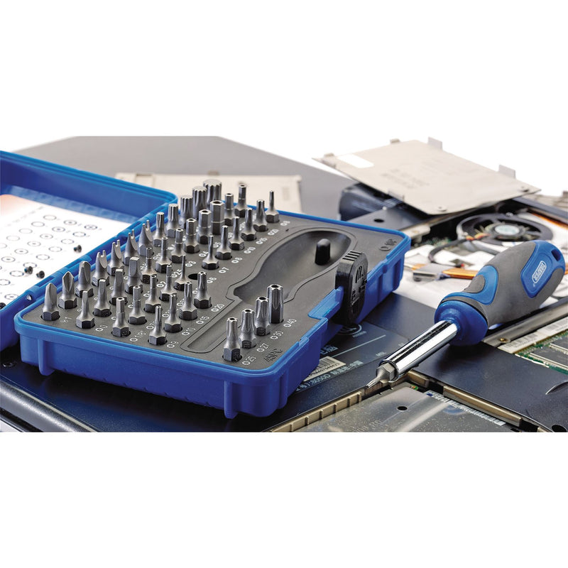 Draper Security Screwdriver Bit and Driver Set (45 Piece) 82399 Draper - Dynamic Drive