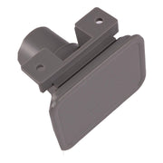 28mm Grey Waste Water Outlet Socket + Flap Connector Caravan Motorhome 81330 PLS  - Dynamic Drive