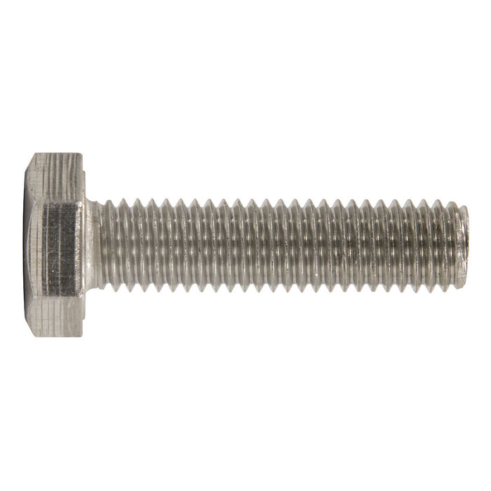 Sealey Stainless Steel Hex Head Set Screw DIN 933 - M10 X 40 A2 - Pack of 25 Sealey - Dynamic Drive