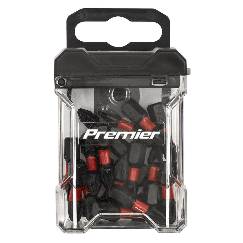 Sealey Pozi #2 Impact Power Tool Bits 25mm 20pc AK8273 Sealey - Dynamic Drive
