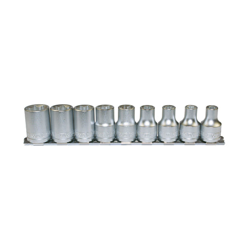 Teng Tools 1/2" TX-E Socket Clip Rail Set 9 Pieces Teng Tools - Dynamic Drive