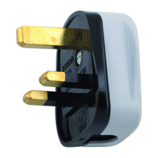 Connect High Impact White Plug Tops 13A 10pc 30676 Tool Connection - Dynamic Drive
