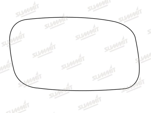 Summit Stick-On Standard Mirror Glass fits Vauxhall Calibra RHS Summit - Dynamic Drive