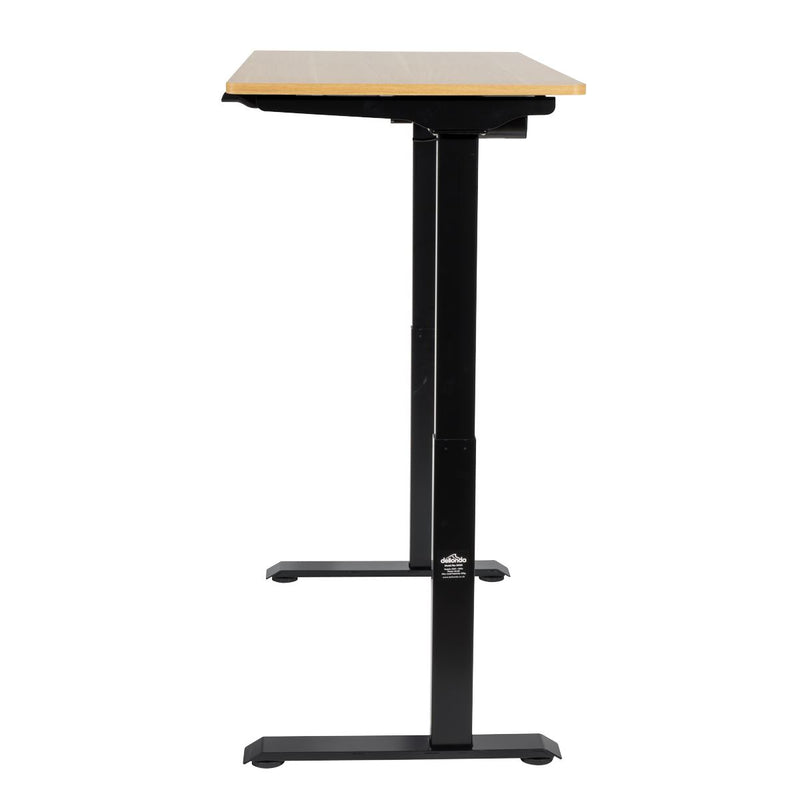 Dellonda Single Motor Adjustable-Height Electric Sit/Stand Desk - Oak Desktop Dellonda - Dynamic Drive