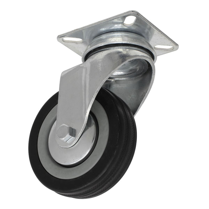 Sealey Castor Wheel Swivel Plate75mm SCW175SP Sealey - Dynamic Drive
