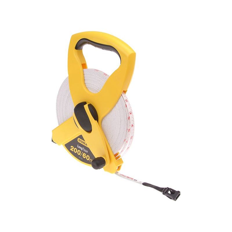 Stanley® Hand Tools Open Reel Fibreglass Tape 60m/200ft (Width 13mm) STANLEY® Hand Tools - Dynamic Drive