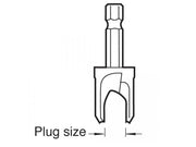 Trend SNAP/PC/12 Plug Cutter 1/2in Trend - Dynamic Drive