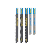 Irwin® HCS/HSS U-Shank Jigsaw Blade Set, 5 Piece IRWIN® - Dynamic Drive