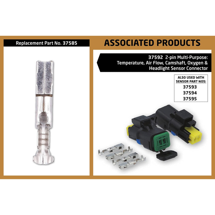 Connect Non-Insulated Female Terminals 100pc 37585 Tool Connection - Dynamic Drive
