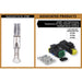 Connect Non-Insulated Female Terminals 100pc 37585 Tool Connection - Dynamic Drive