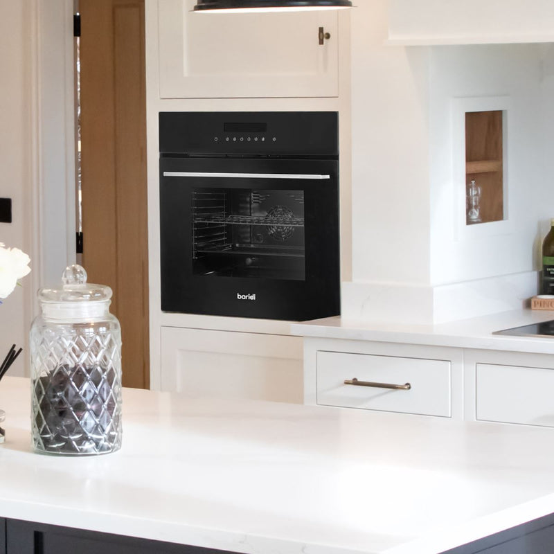 Baridi Integrated Fan-Assisted Electric Oven 60cm 72L Capacity - Black Baridi - Dynamic Drive