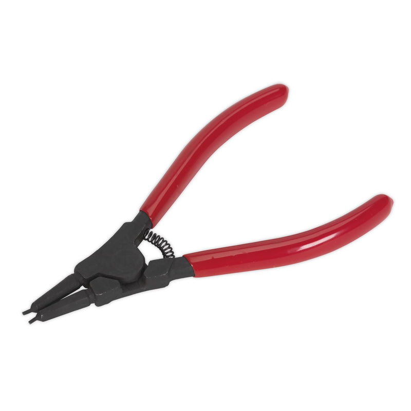 Sealey Circlip Pliers External Straight Nose 140mm AK84532 Sealey - Dynamic Drive