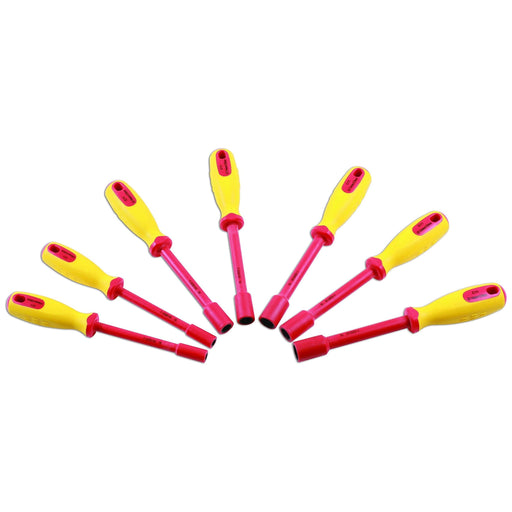 Laser Insulated Nut Driver Set 7pc 7482 Laser - Dynamic Drive