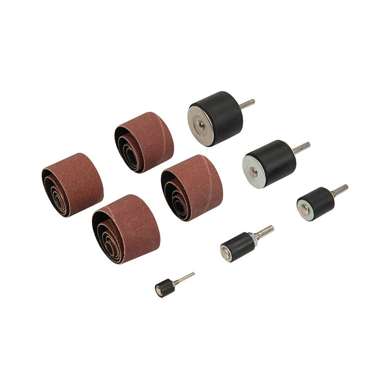 Silverline Drum Sanding Kit 25pce 80 Grit 726040 Silverline  - Dynamic Drive