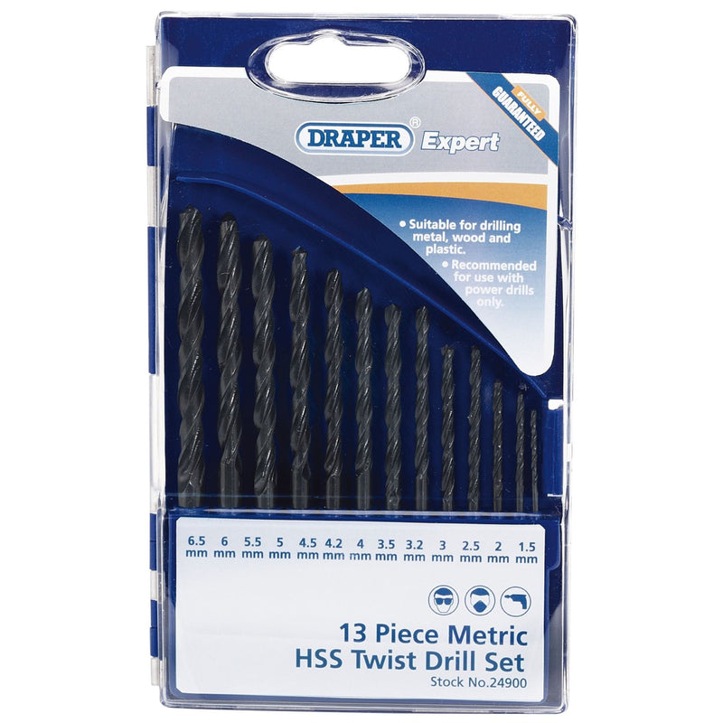 Draper Metric HSS Drill Set (13 Piece) 24900 Draper - Dynamic Drive