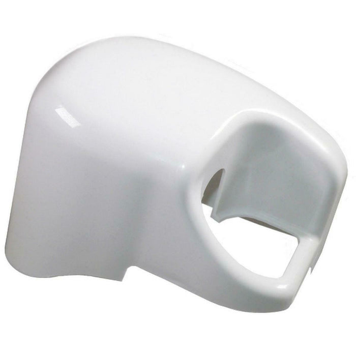 Fiamma F45IL Awning Outer End Cap Right Hand Winch Cover Polar White 04381-01A Fiamma  - Dynamic Drive