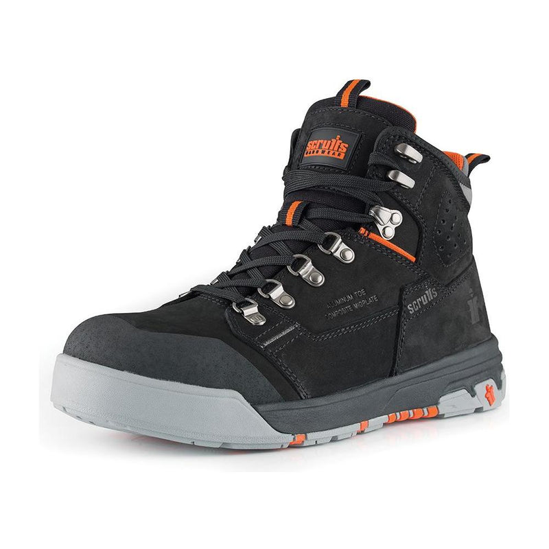 Scruffs Hydra Safety Boots Black Size 12 / 47 Scruffs - Dynamic Drive