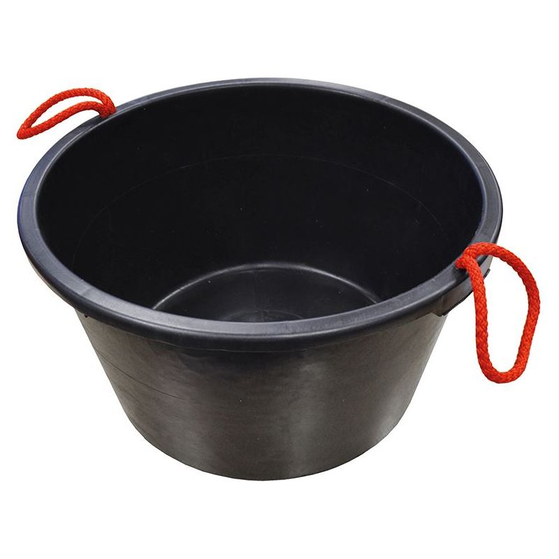 Faithfull Builder's Bucket 40 litre (9 gallon) - Black Faithfull - Dynamic Drive