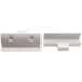 AG Pair of White ABS Side Solar Support Mounts AG - Dynamic Drive
