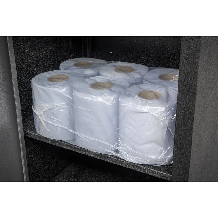 Sealey 2-Ply Embossed Blue Paper Roll 60m - Pack of 6 BLU60 Sealey - Dynamic Drive
