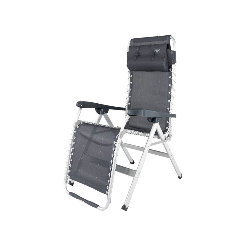 Crespo Zero Gravity Chair AL/232 Dark Grey Crespo - Dynamic Drive