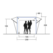 Outwell Crossville 250SA Air Drive-Away Campervan Air Awning 175-200cm Outwell - Dynamic Drive