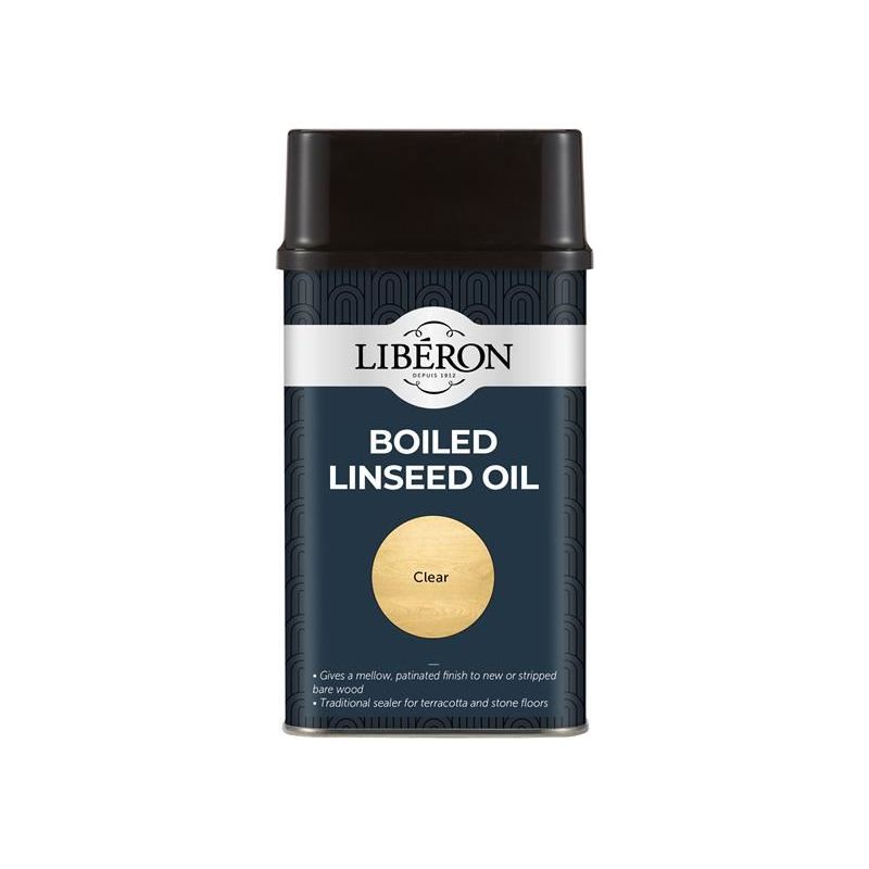 Liberon Boiled Linseed Oil Clear 500ml Liberon - Dynamic Drive