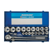Silverline Socket Set 3/4" Drive Metric 21pce 21pce 633663 Silverline  - Dynamic Drive