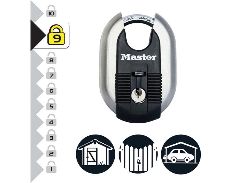 Master Lock Excell™ Titanium Reinforced 60mm Padlock Master Lock - Dynamic Drive