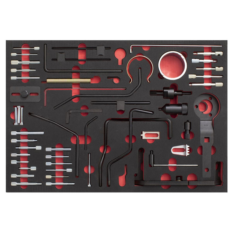 Sealey Diesel & Petrol Master Timing Tool Kit 48pc for PSA Belt/Chain Drive Sealey - Dynamic Drive