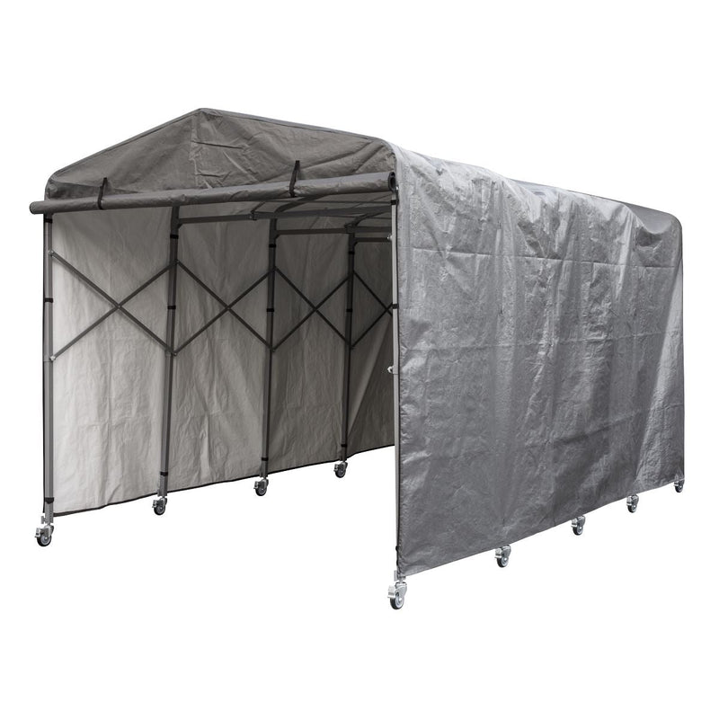 Sealey Extending Steel Garage Extension 2.5 x 4.5 x 2.5m FGE01 Sealey - Dynamic Drive