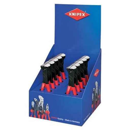 Draper Knipex 00 18 01 V10 Countertop Display of 10 x 200mm End Cutting Pliers Draper - Dynamic Drive