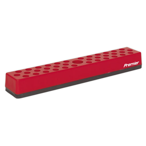 Sealey Magnetic 36 Bit Holder 1/4" Hex Screwdriver Bits Drill Storage Rail Sealey  - Dynamic Drive