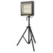 Sealey Ceramic Heater with Telescopic Tripod Stand 1.2/2.4kW - 110V Sealey  - Dynamic Drive