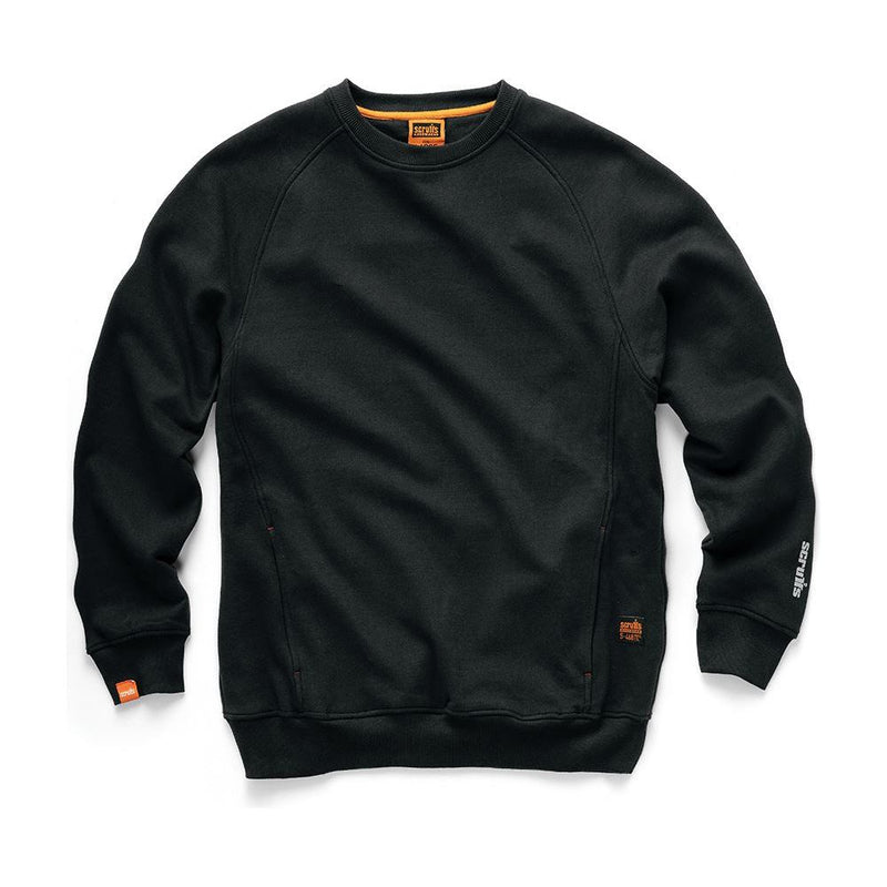 Scruffs Eco Worker Sweatshirt Black XL Scruffs - Dynamic Drive