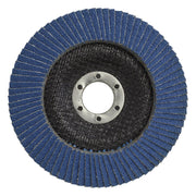 Sealey Flap Disc Zirconium125mm22mm Bore 60Grit FD12560 Sealey - Dynamic Drive