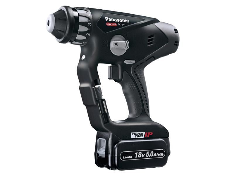 Panasonic EY78A1LJ2G SDS Plus Rotary Hammer Drill & Driver 18V 2 x 5.0Ah Li-Ion Panasonic - Dynamic Drive