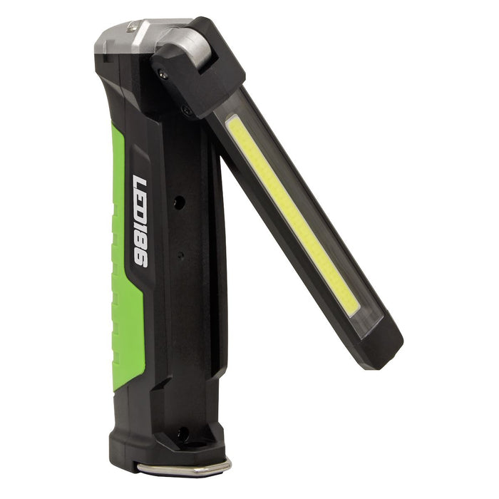 Sealey LED186 Rechargeable Slim Folding Inspection Lamp 6W COB LED + 1W LED Li-i Sealey  - Dynamic Drive
