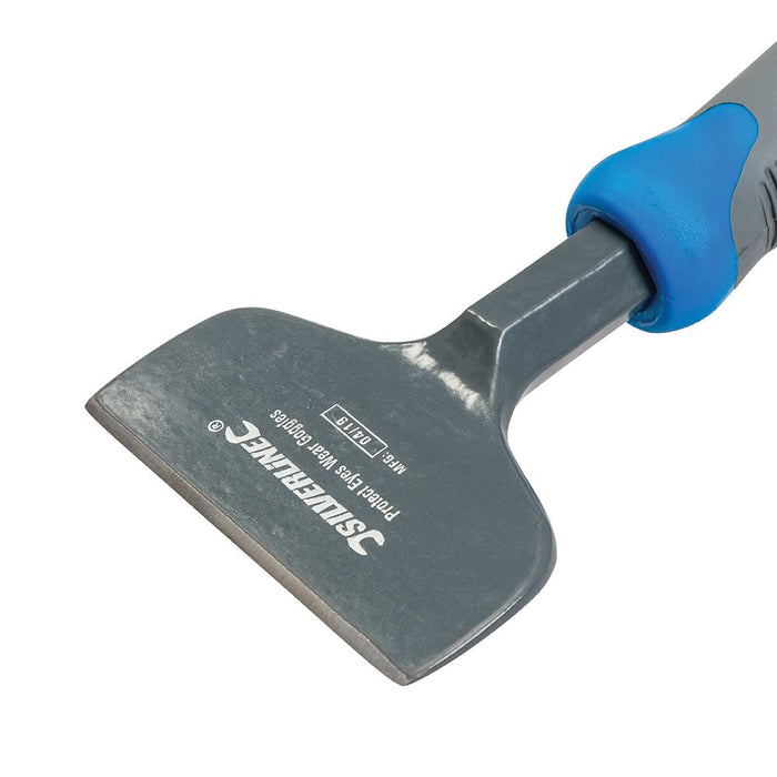 Silverline Bolster Chisel with Guard 100 x 216mm Silverline - Dynamic Drive