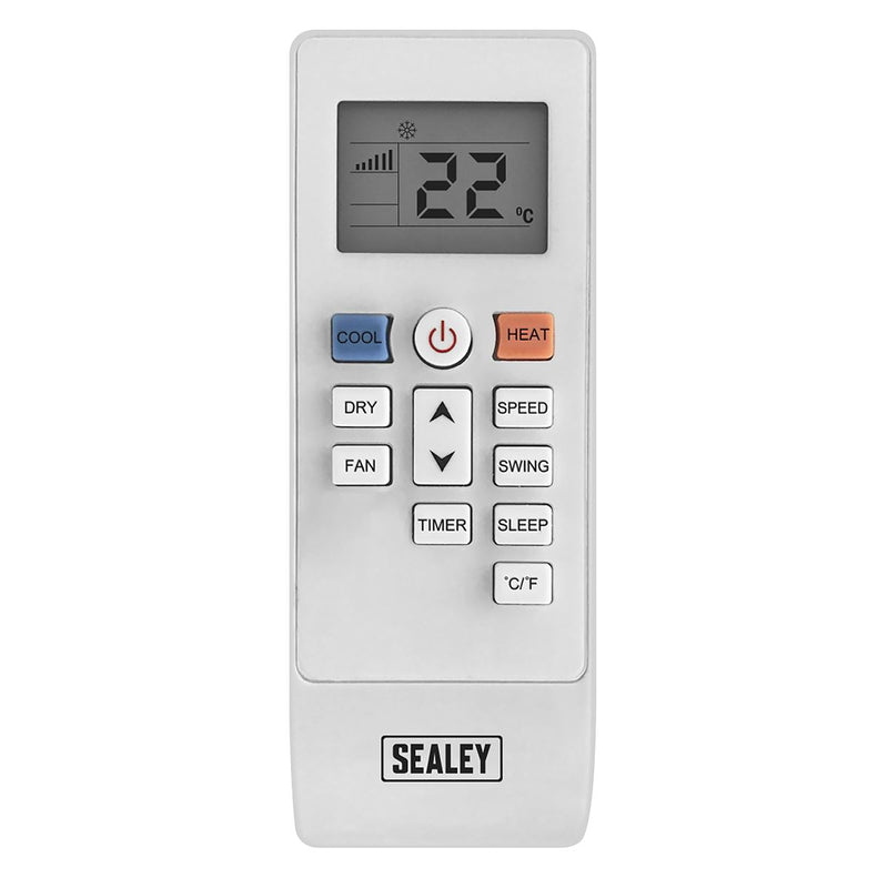 Sealey Portable Air Conditioner/Dehumidifier/Air Cooler/Heater 12000Btu/hr Sealey - Dynamic Drive