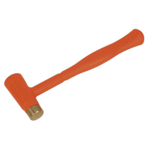 Sealey Brass Faced Dead Blow Hammer 1.5lb BFH24 Sealey - Dynamic Drive
