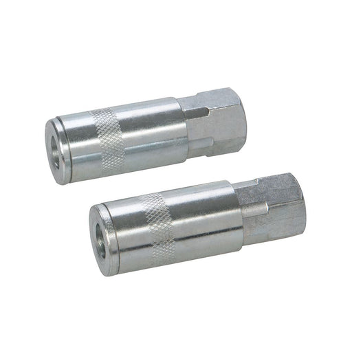 Silverline Air Line Quick Coupler 2pk 1/4" BSP Silverline - Dynamic Drive