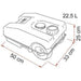 Fiamma Roll Tank 23 W (Waste) 02428A01- Fiamma - Dynamic Drive