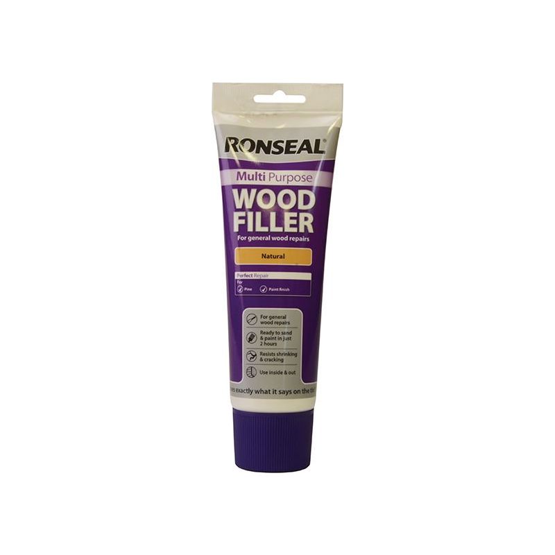 Ronseal Multipurpose Wood Filler Tube Natural 325g Ronseal - Dynamic Drive