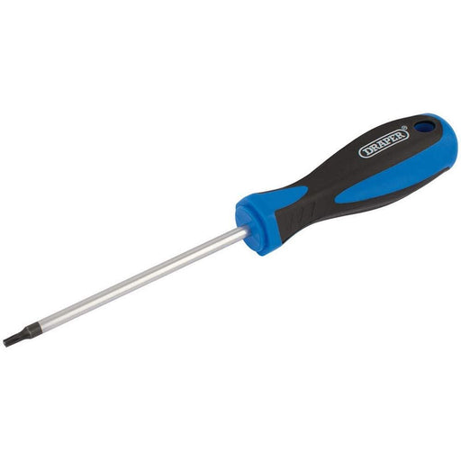 Draper TX-STAR Security Screwdriver, T15T x 100mm, Blue 63564 Draper - Dynamic Drive