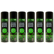 6 x 500ml Autotek Stone Guard BLACK stone chip protection spray paint Autotek  - Dynamic Drive
